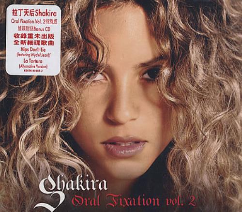 Shakira Oral Fixation Vol.2 Hong Kong Double Cd 82876815852